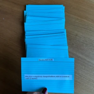 Physics GCSE Flashcards